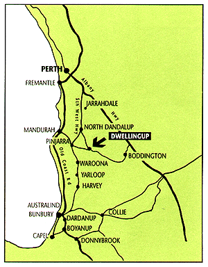 Where Dwellingup is